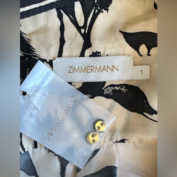 SOLD •Zimmermann Ladybeetle Scarf tie size 1 with spare buttons - Picture 6 of 8